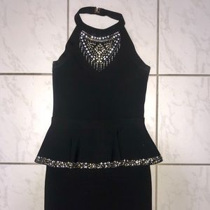 Bebe Peplum Dress